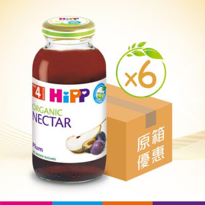 HiPP Organic Plum Nectar (200ml) 6 pcs package(photo is for reference only)