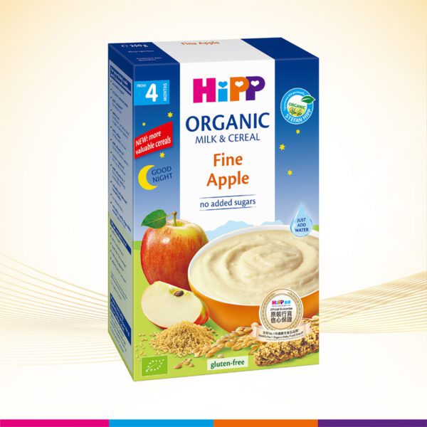 HiPP Organic Milk Pap - Good Night Fine Apple (250g)(Photo is for reference only)