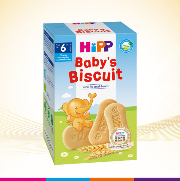 HiPP Organic Baby Biscuit (150g) (Photo is for reference only)