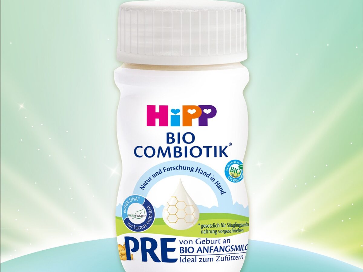HiPP Pre Organic Combiotic 1 Liquid Milk (90ml) 24 bottles package 